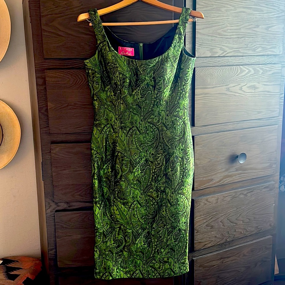 Escada Couture cocktail dress